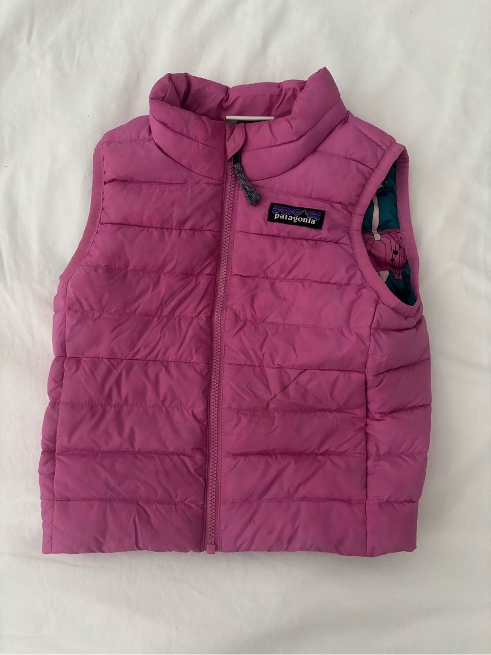 Kids Pink Puffer Vest